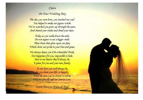 Letter To My Daughter On Her Wedding Day From Heaven Ballowedesign