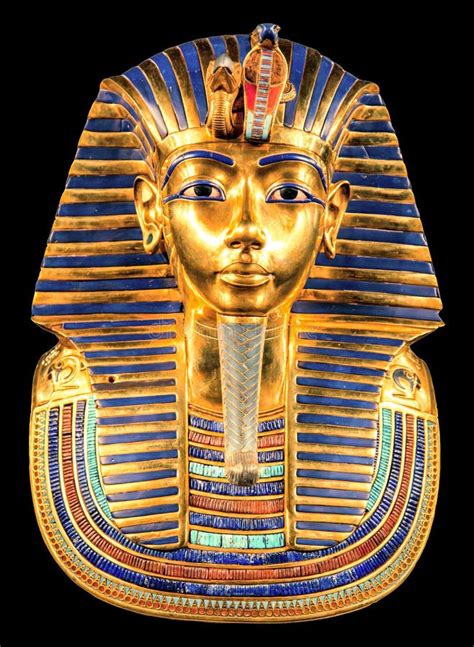 Tutankhamun`s Golden Burial Mask Stock Photo Image Of Face