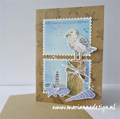 Marianne Design Tinys Beach Clear Stamp And Die Set