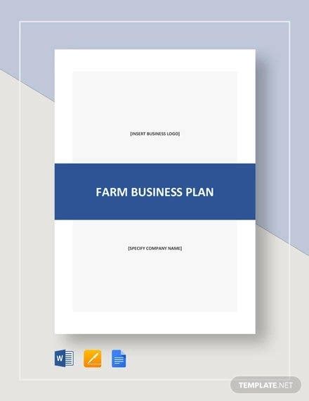 Key measures of the expected benefit from the investment are presented in the important assumptions. 19+ Farm Business Plan Templates - Word, PDF, Excel ...