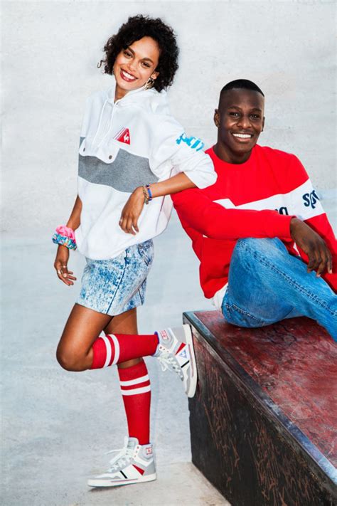 Millennials werden älter, lassen erinnerungen. Lookbook Le Coq Sportif - kolekcja Late 80's