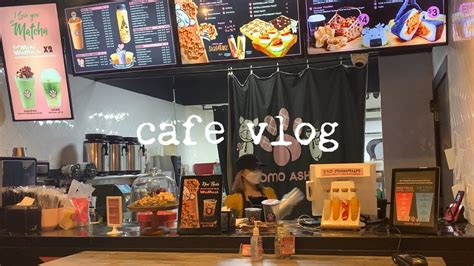 🍋 cafe vlog || bubble tea barista [night shift] - YouTube