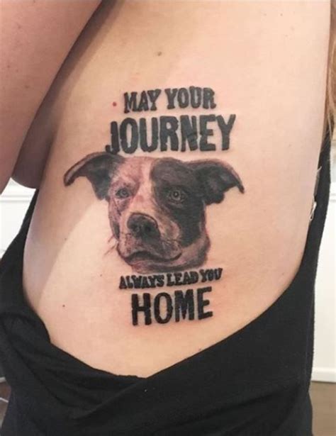 Need Inspiration For Dog Memorial Tattoos We Have Collected Over 100