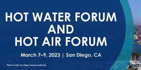Aceee Opens Call For Abstracts For The 2023 Hot Water Forum And Hot Air Forum Aspe Pipeline