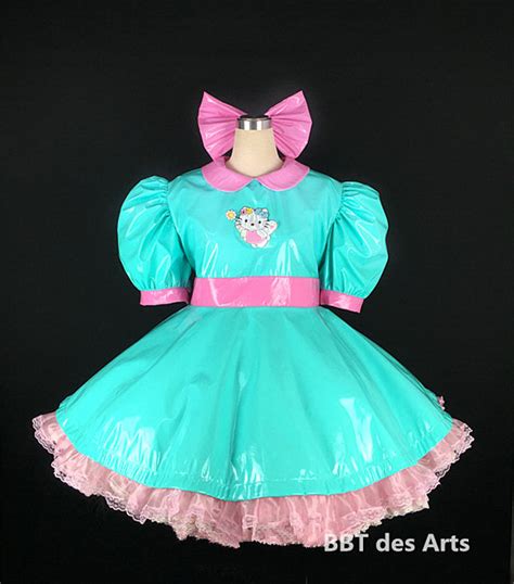 Bbt Adult Sissy Power Hello Kitty Pvc Dress Bbtsissycloset
