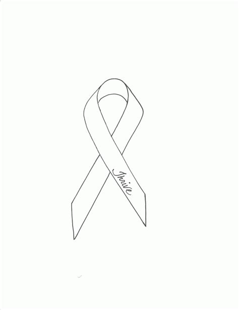 July is minority mental health awareness month. Awareness Ribbon Coloring Page - Coloring Home