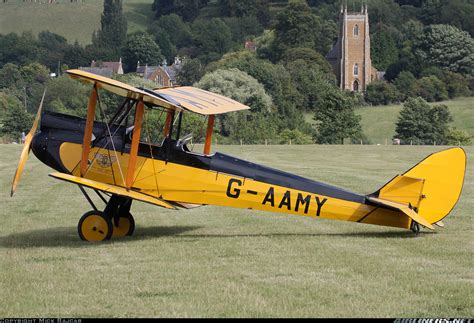 De Havilland Moth Aircraft Dh 60gm Gipsy Moth Untitled Aviation