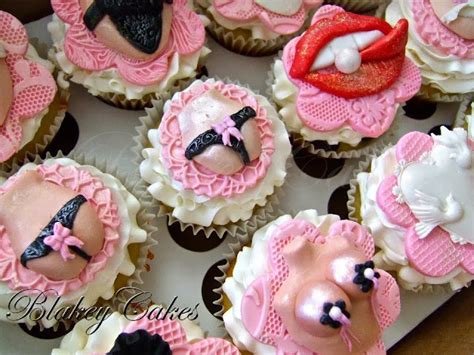 Blakeycakes Cakes And Cupcakes Bachelorette Cupcakes Naughty Style