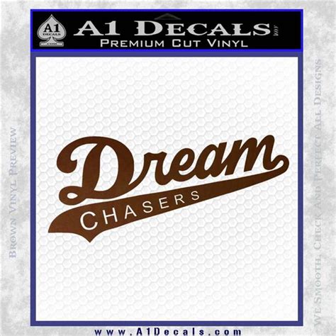 Dream Chasers Mmg Decal Sticker Pennant A1 Decals