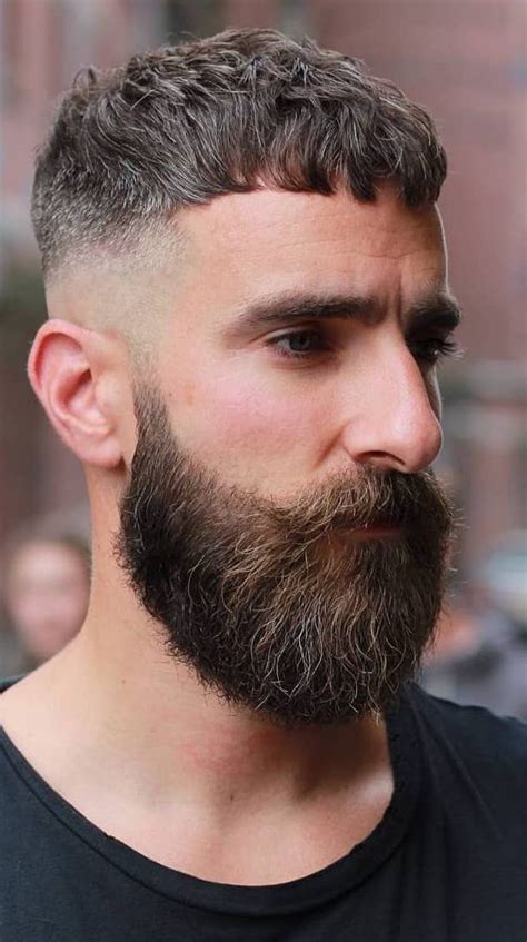 13 Beards For The Most Popular Hairstyles With Very Short Sides In 2020 Fade Haircut Low Fade