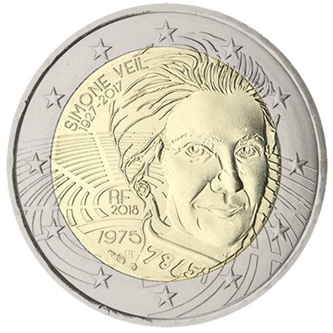 France Euro Coin Simone Veil
