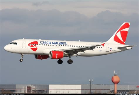 Airbus A320 214 Csa Czech Airlines Aviation Photo 1868629