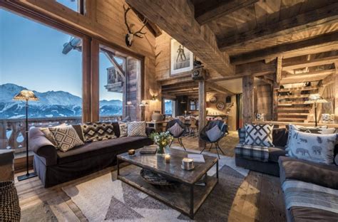 Luxury Ski Lodge Luxury Chalet Interior Luxury Cabin Ski House Decor