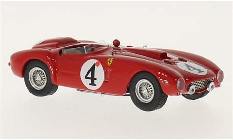 Miniature Ferrari 375 143 Art Model Plus Rhd No4 24h Le Mans 1954