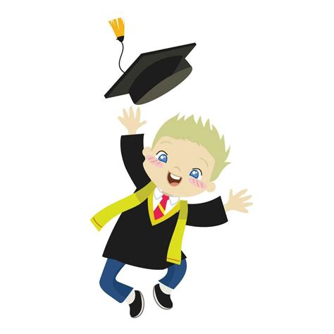 Graduation Clipart For Children Vector File 24202183 Vector Art At