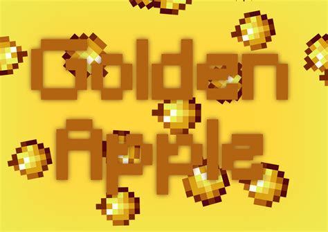 Golden Apple Hunger Bar Minecraft Texture Pack