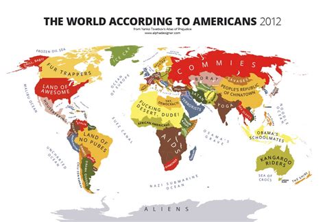 Hilarious Stereotype Maps Cleverly Reveal Cultural Differences | WIRED