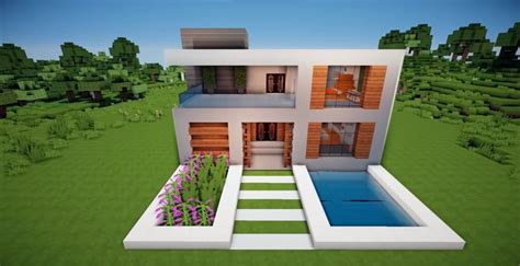 Minecraft Modern House Designs Modern House Plans Modern Exterior