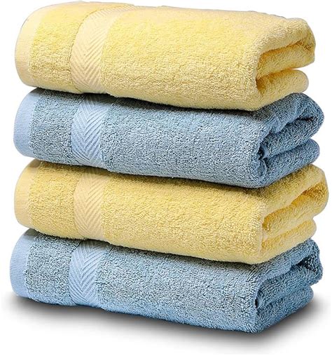 Semaxe Premium Cotton Hand Towels For Bathroom 16”x 27