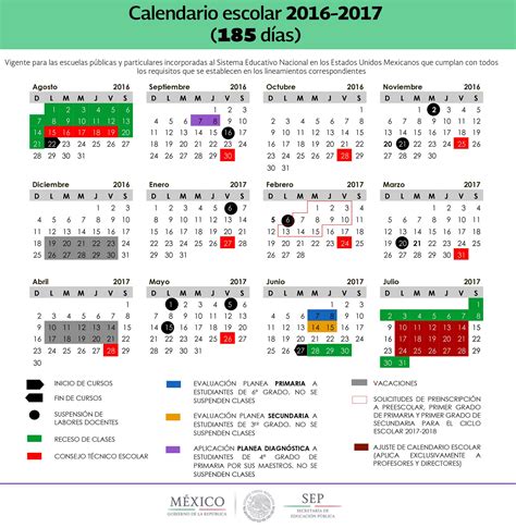 Calendario Escolar 2015 2016 De La Sep Calendar Template 2016