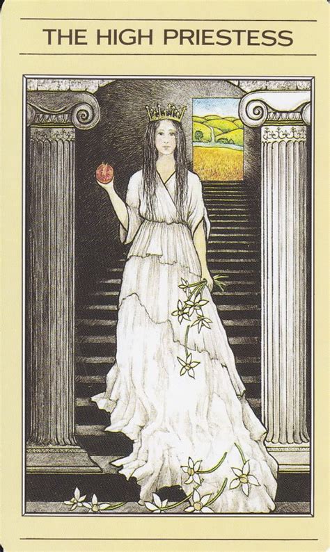 The High Priestess Tarot Card Tarot Decks