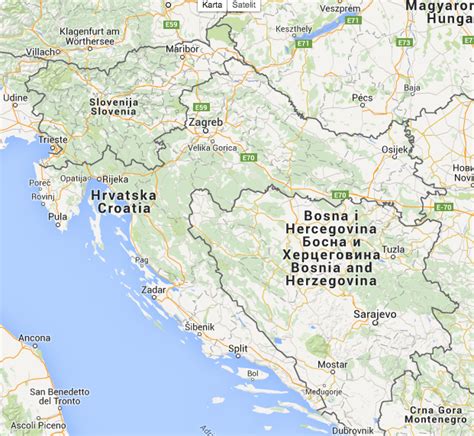 Satelit Mapa Srbije