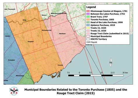 Toronto Purchase Treaty 13 1805 And 2010 Toronto Island History