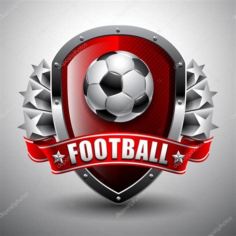 Football Logo ⬇ Vector Image By © Katerina B Vector Stock 59140151