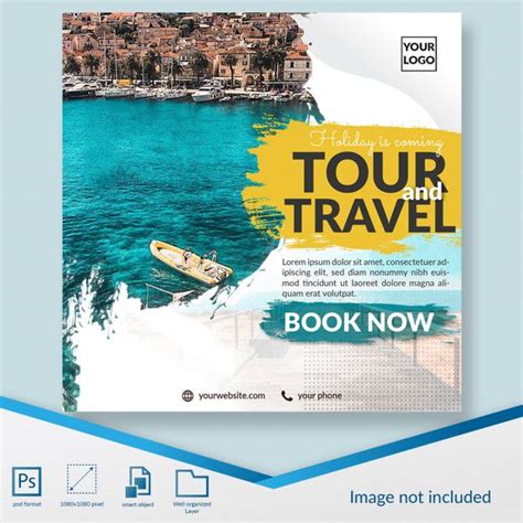 Premium Psd Tour And Travel Special Offer Template Banner Travel