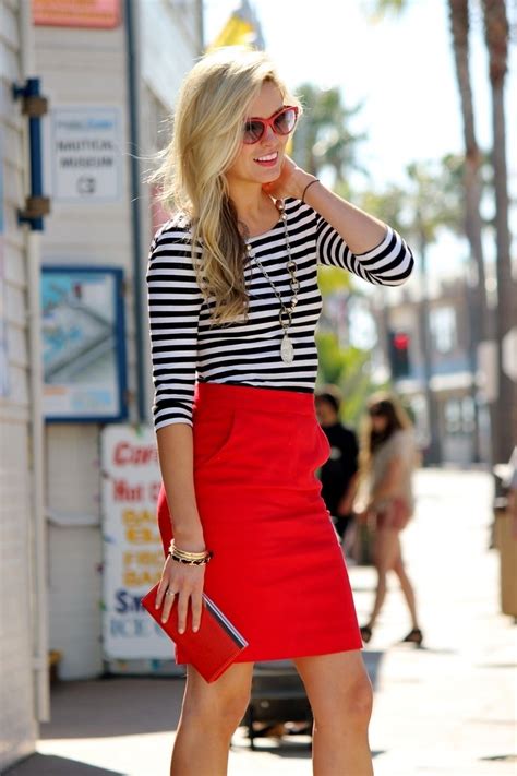 Perfect Red Pencil Skirt Outfit Ideas