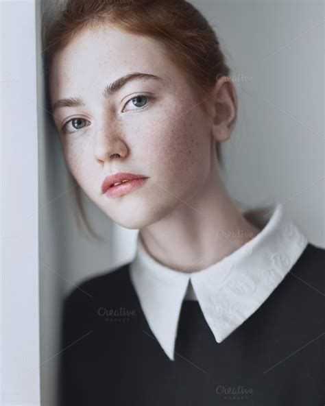 cool portrait of a beautiful girl by aleshyn andrei on creative market foto portrait portrait