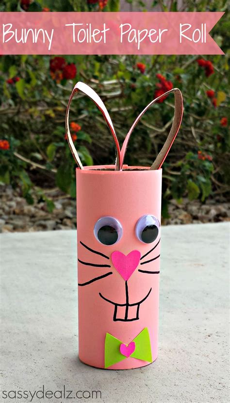 Bunny Rabbit Toilet Paper Roll Craft For Kids Pejakomuna Pejakomuna
