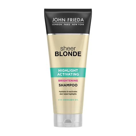 John Frieda Sheer Blonde Highlight Activating Brightening Shampoo 250ml