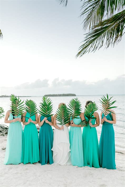 Beach Bridesmaid Dresses From Real Weddings Destination Wedding Details