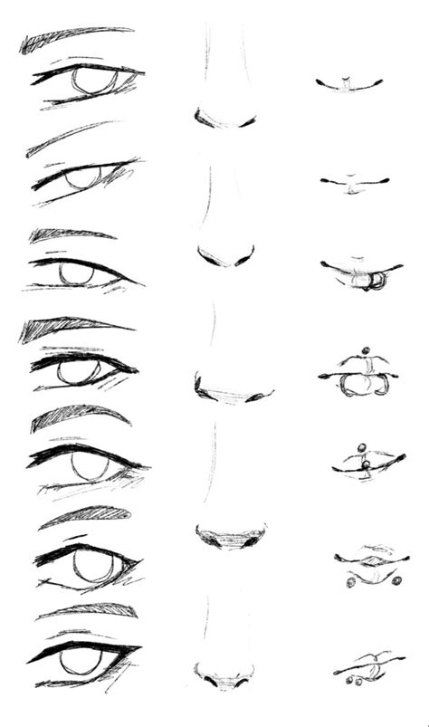 Nose Drawing Reference Anime Check Out Our Anime Drawing Selection For