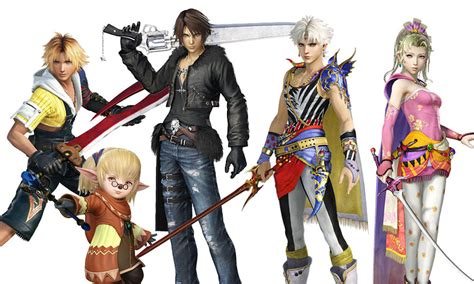 Dissidia Final Fantasy Nt Concept Art And Characters Page 8