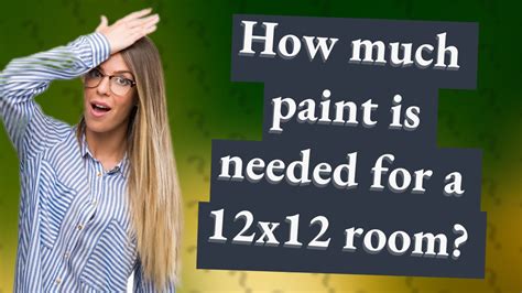 How Much Paint Is Needed For A 12x12 Room Youtube