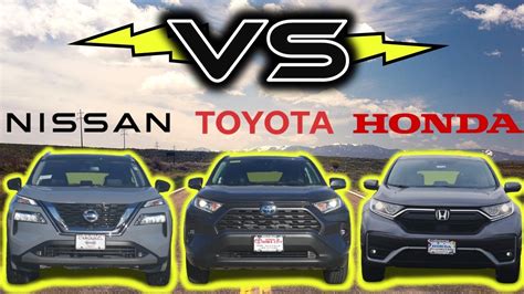 2021 Nissan Rogue Vs 2021 Toyota Rav4 Vs 2021 Honda Cr V Everything