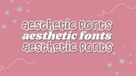 Maybe you would like to learn more about one of these? 30+ AESTHETIC FONTS ||2020! - YouTube
