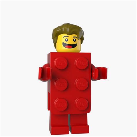Lego Brick Suit Guy 3d Model 3d Turbosquid 1733107