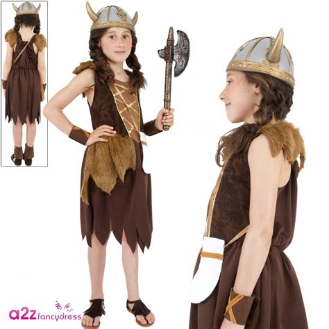 Viking Girl Kids Costume From A2z Kids Uk