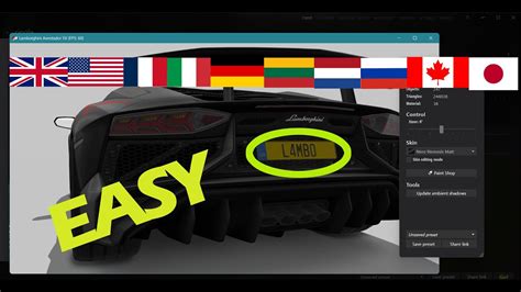 Assetto Corsa Custom Licence Plates In Mins Youtube