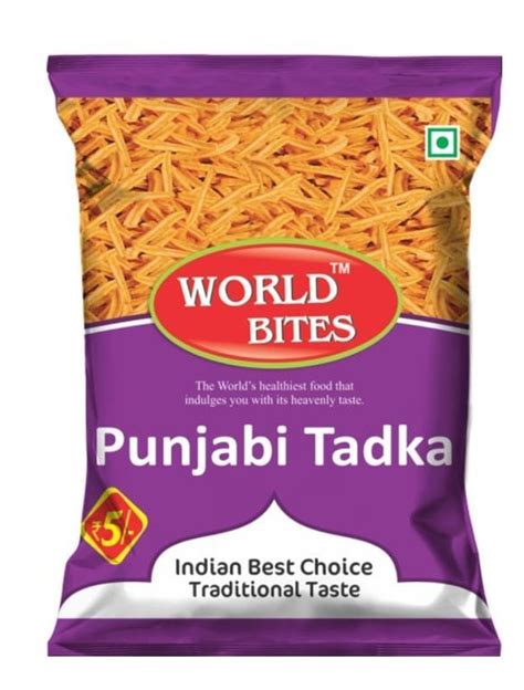 World Bites Punjabi Tadka Namkeen Packaging Size 18g At Rs 317packet In Darbhanga