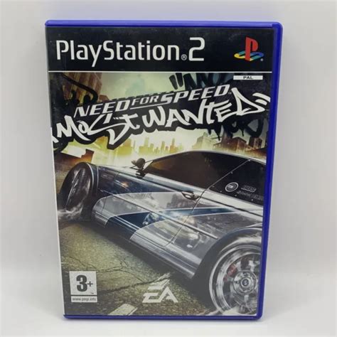 Need For Speed Most Wanted Nfs Mw Ps Game Pal Racing Vgc Free