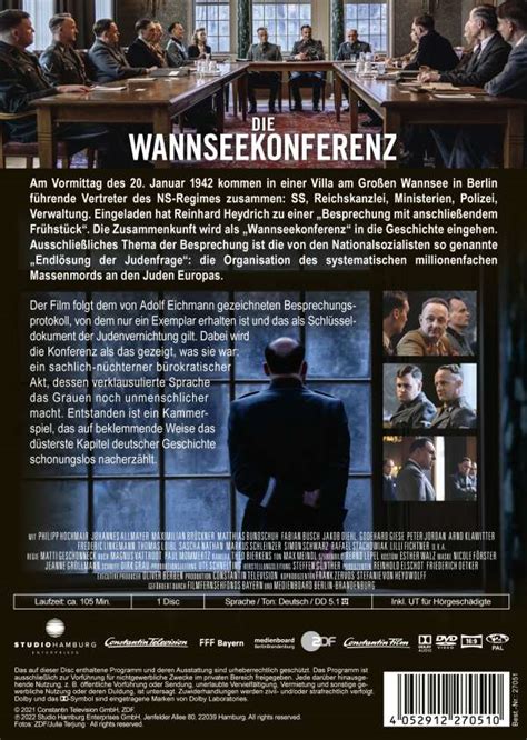 Die Wannseekonferenz 2021 Dvd Jpc