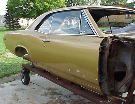 1967 Pontiac Lemans Gto Hardtop Body For Parts No Title Movie Car