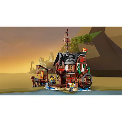 A classic pirate ship, rustic pirates' inn and mysterious skull island. Купить конструктор Lego Creator 31109 Пиратский корабль ...