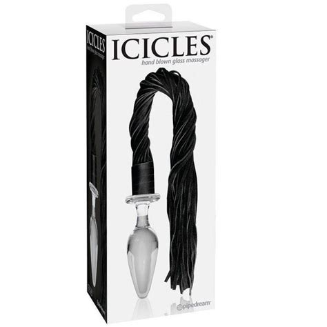 Icicles Number 49 Hand Blown Glass Massager