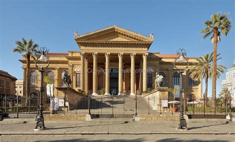 Teatro Massimo Vittorio Emanuele Palermo Sicily Italy Manuel Cohen