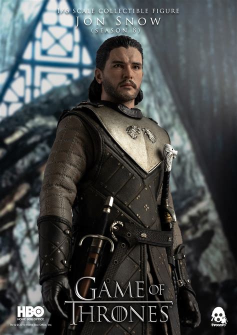 The first season of the famous game of thrones was released in 2011 and immediately won the hearts of millions of viewers around the world. Game of Thrones - Jon Snow (Season 8) 1/6 Scale Figure by ...